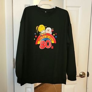NWOT Made in the 80s Rainbow Brite sweatshirt size XL